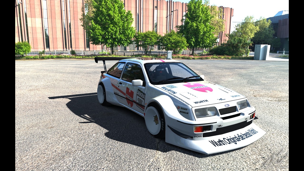 Assetto Corsa Ford Sierra Cosworth tuned physics