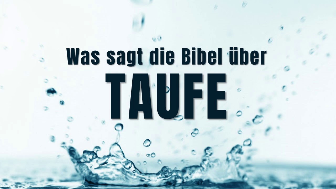 TAUFGOTTESDIENST am 1. September 2019