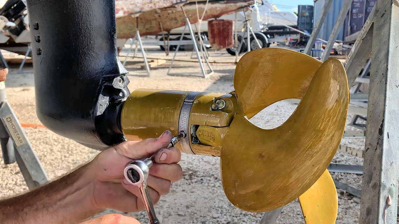 Sail drive repair part 3