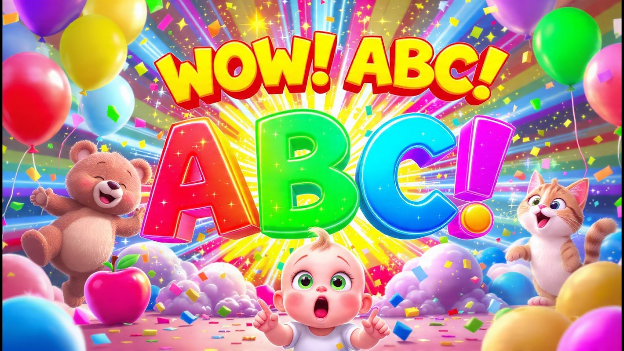 ABC Song for Kids | Learn the Alphabet with Fun & Music 🎵