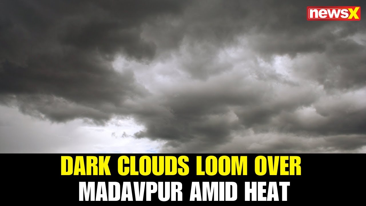 Dark Clouds Over Madavpur Signal Unstable Weather as Rajasthan Faces Rising Temperatures
