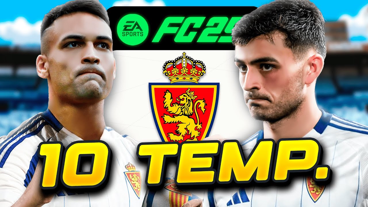 ¡Dirigí Al Real Zaragoza... Por 10 Temporadas!
