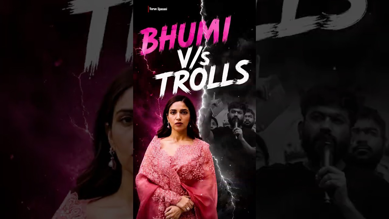 Bhumi Pednekar Faces Backlash After Viral CJP Remarks!😳 #shorts