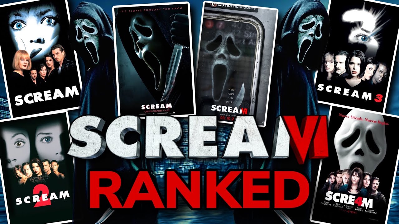 Everything SCREAM Ranked Worst To Best  (Movies, Openings, & Ghostfaces)