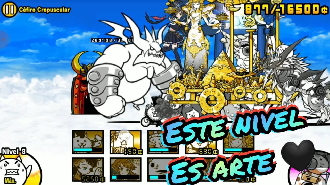 ESTE NIVEL ES ARTE :) | THE BATTLE CATS