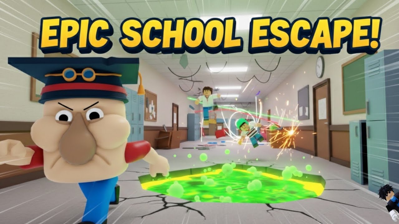 EPIC SCHOOL ESCAPE! (OBBY) Roblox Gameplay (Easy Mode)