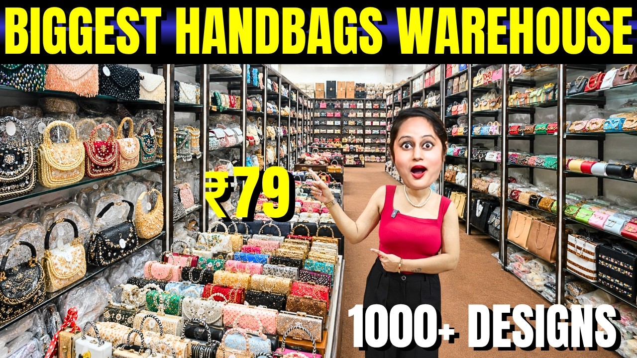 Imported Ladies Purse & Bags Wholesale Market in Delhi | Latest Design Purse & Ladies Handbags #bag