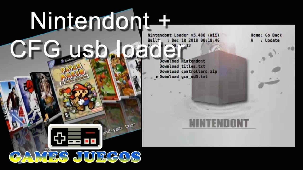 Jugar juegos de Game cube con Nintendont y CFG usb loader + trucos ocarina