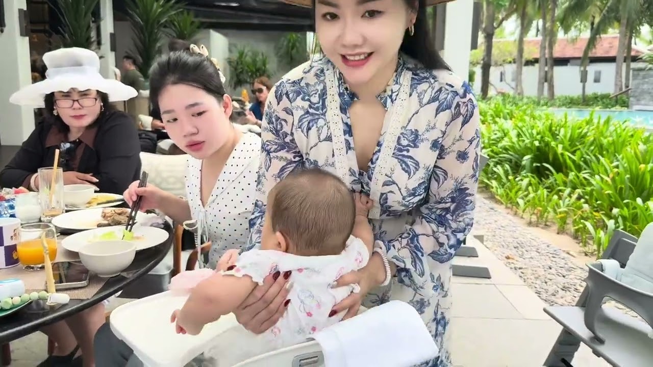 Buổi sáng bình yên tại The Nam Hai – Đà Nẵng. 