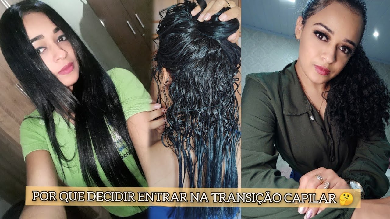 PORQUE PAREI DE USAR HENÊ 😱😱😱 (TRANSIÇÃO CAPILAR )