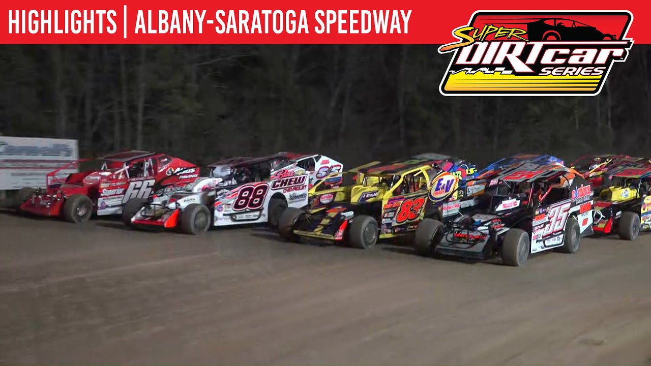 Super DIRTcar Series Big Block Modifieds | Albany-Saratoga Speedway | April 18, 2025 | HIGHLIGHTS