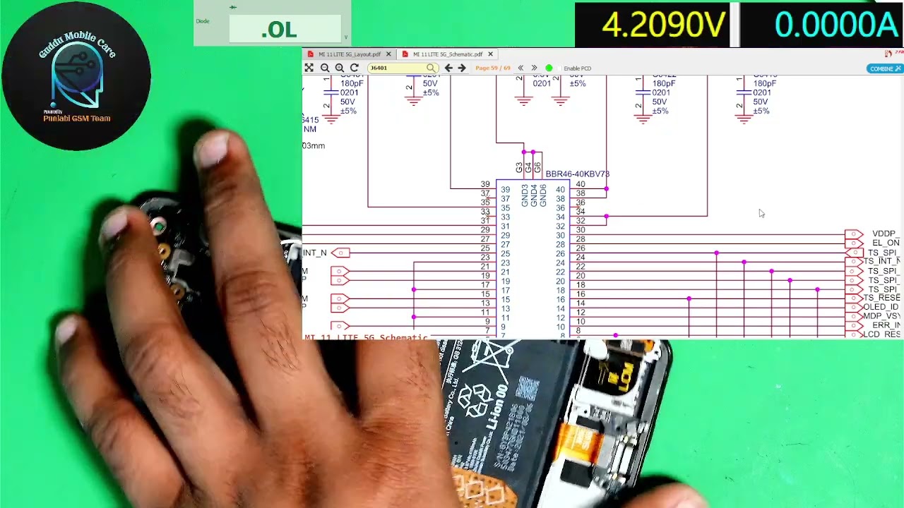 Mi 11 Lite 5G Blank Display Solution 