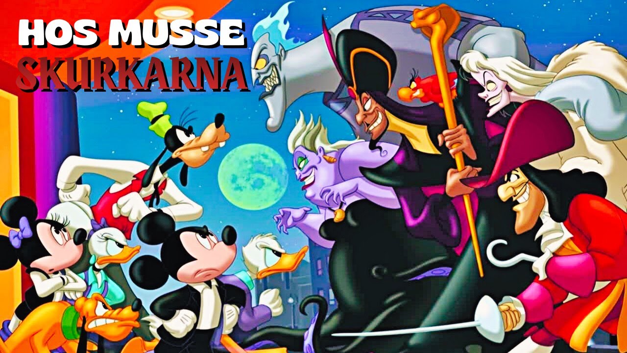 Hos Musse: Skurkarna (2002) Svenskt tal