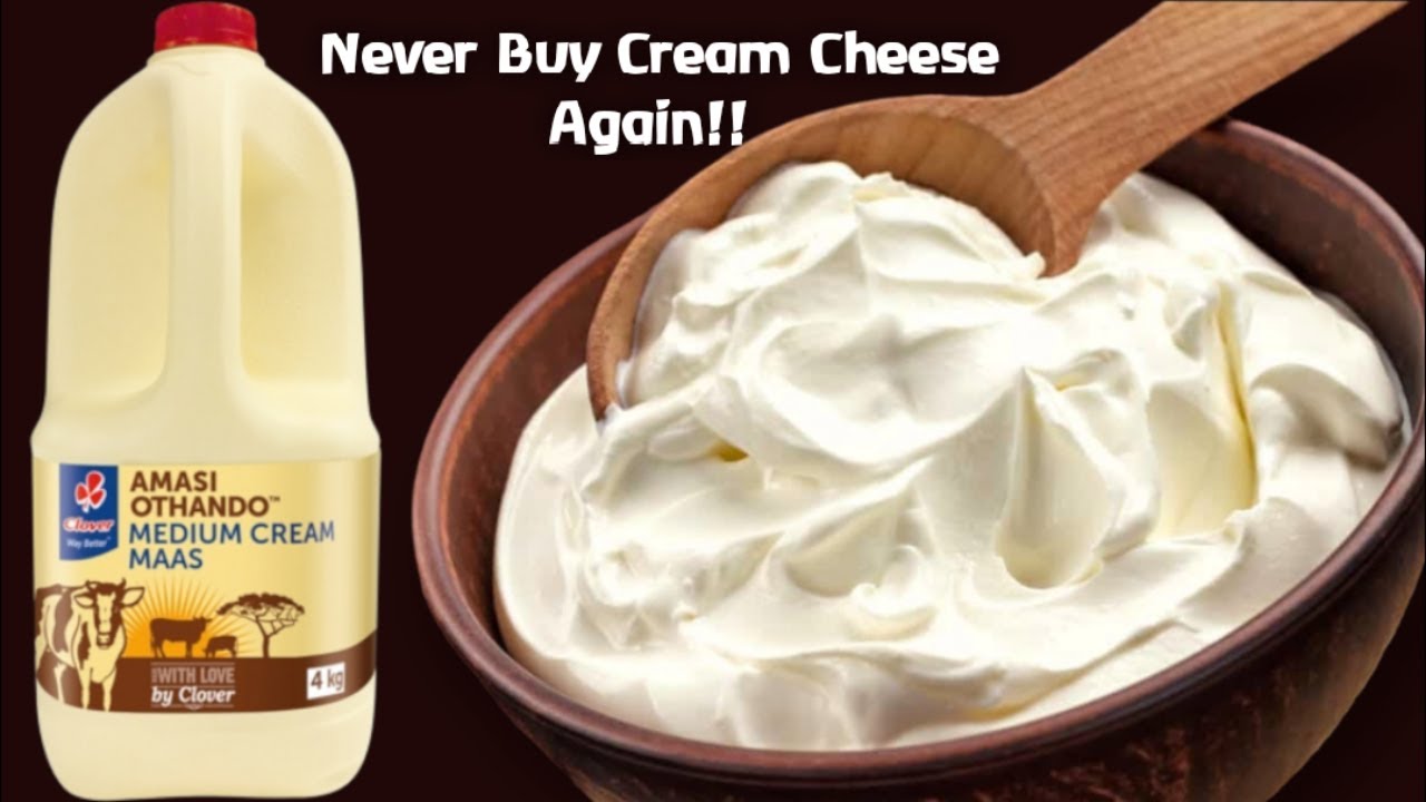 Homemade Amasi Cream Cheese | 2 Ingredients