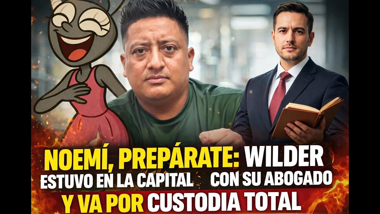 Noemí, prepárate: Wilder estuvo en la capital con su abogado y va por custodia total