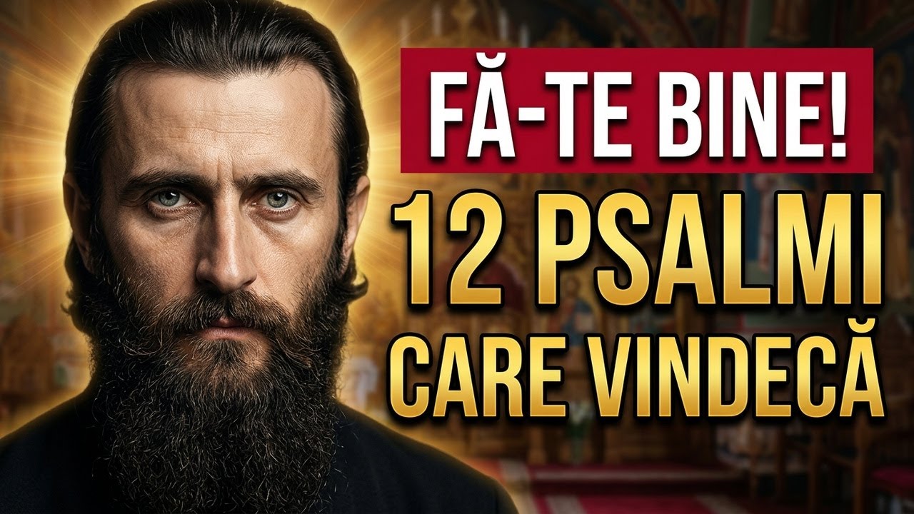 Psalmii Vindecători care te FAC BINE | Învățăturile lui Arsenie Boca