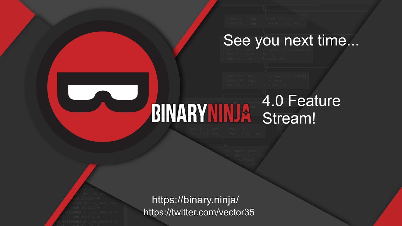Binary Ninja: 4.0 Feature stream!