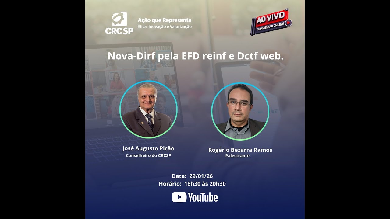 Nova-Dirf pela EFD reinf e Dctf web