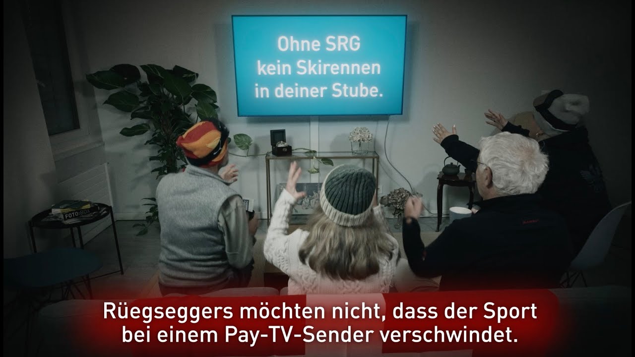 Was Sportfans bei einem Ja zur SRG-Halbierungsinitiative verlieren