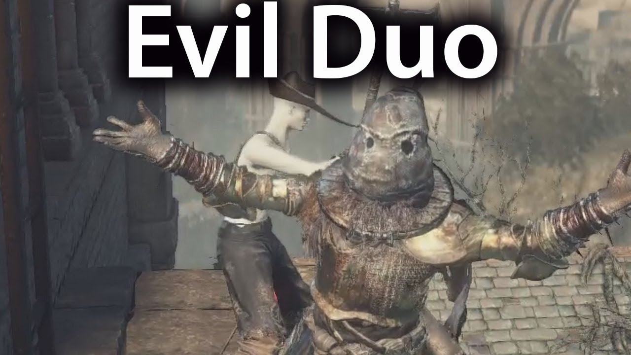 Evil Duo - Dark Souls 3 Trolling(with The Pale Man)