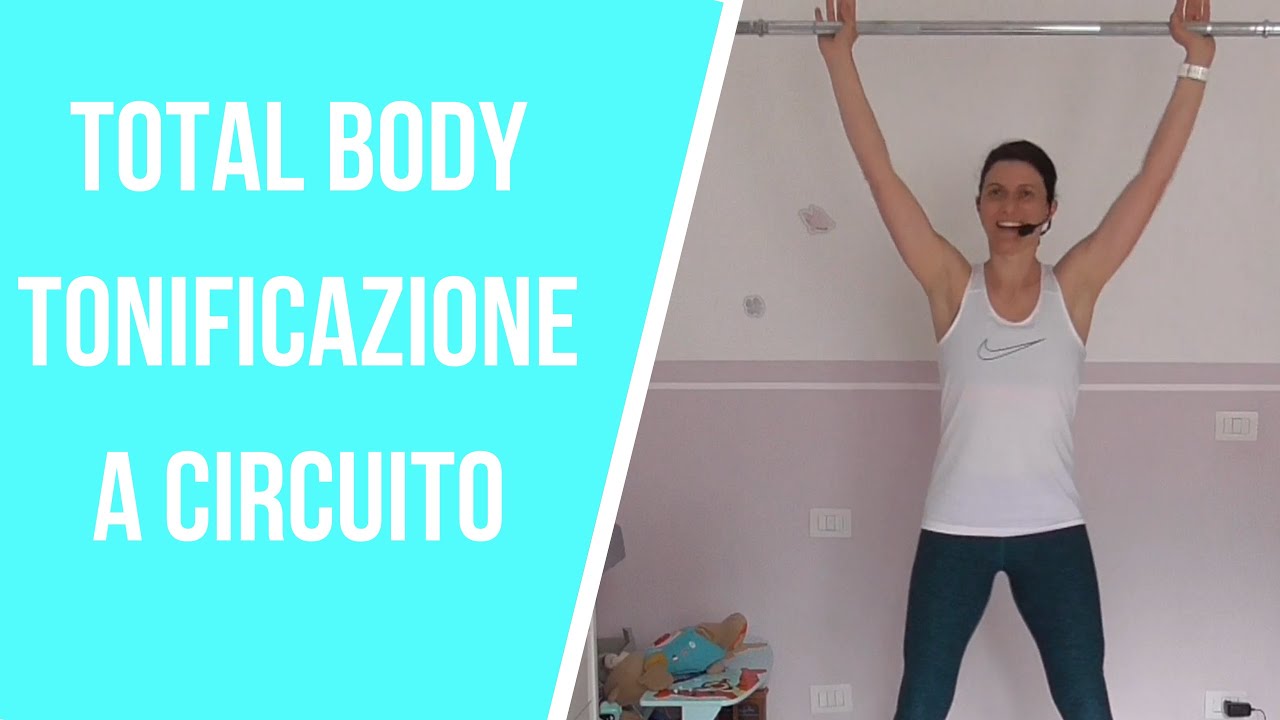 Tonificazione con Bilanciere Leggero TOTAL BODY|La mia vita naturale