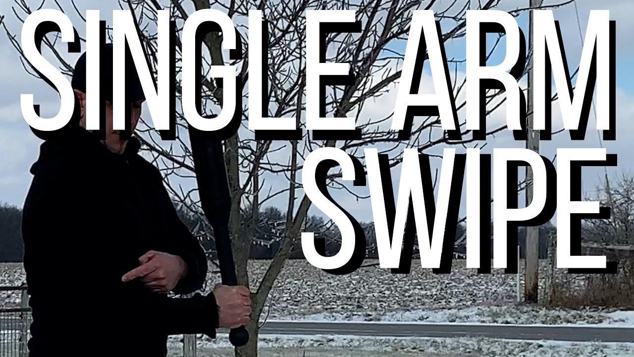 Heavy Club Single Arm Swipe
