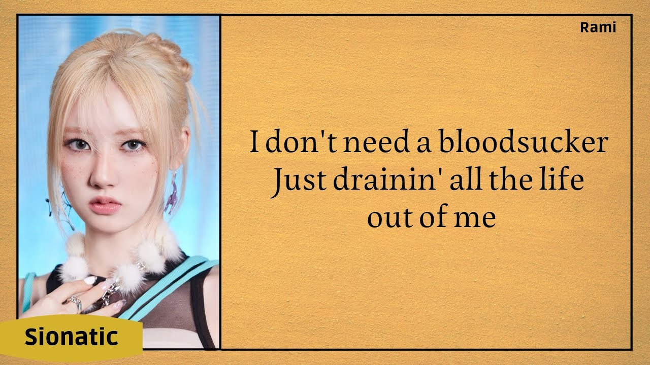 RAMI BABYMONSTER - BLOODSUCKER (ORIGINAL BY CIL) (lyrics)