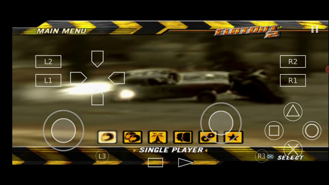 FlatOut 2 (Android PS2) All Soundtrack Main Menu Theme