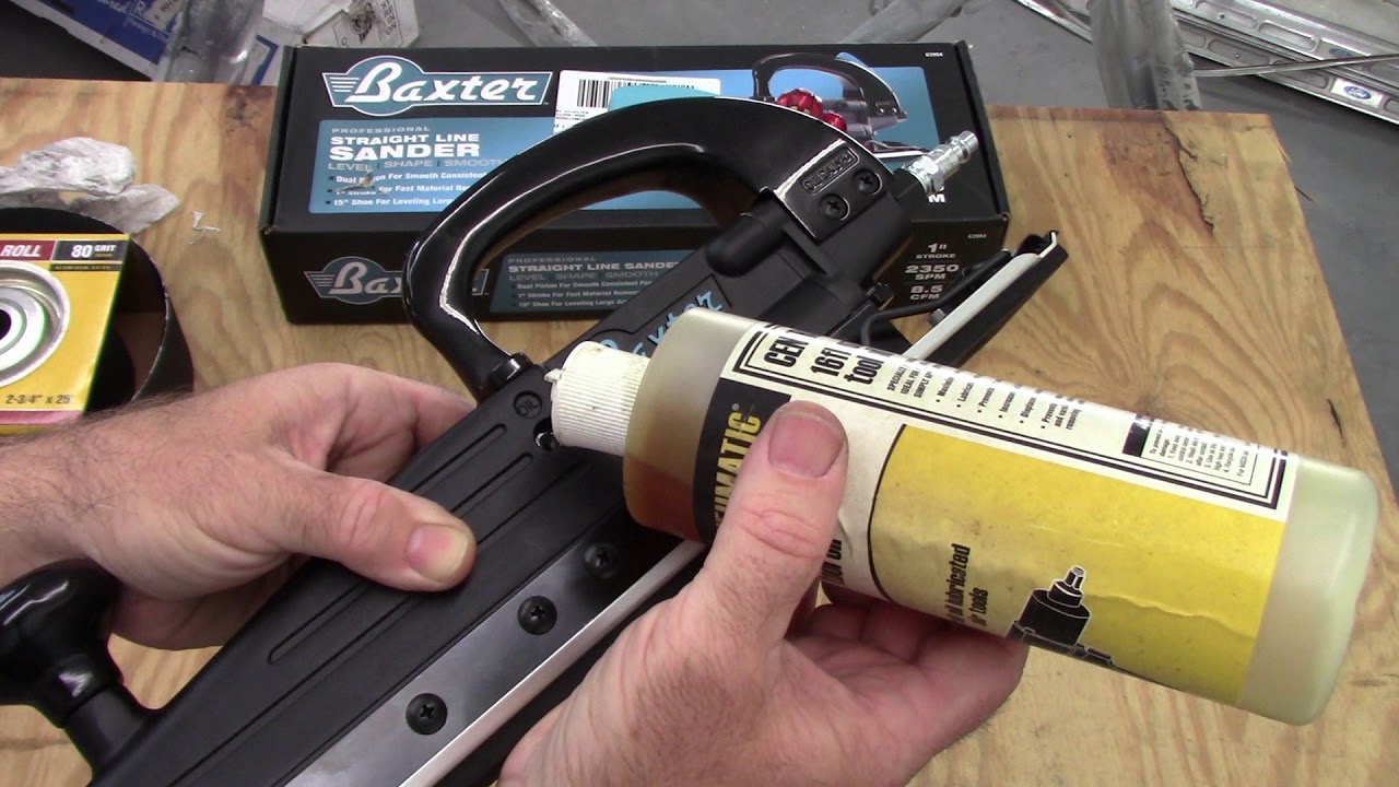 Baxter inline air sander. Harbor Freight 63994