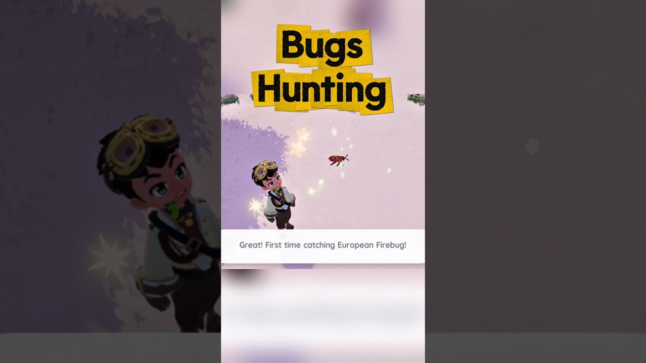 So many bugs to discover and collect in 