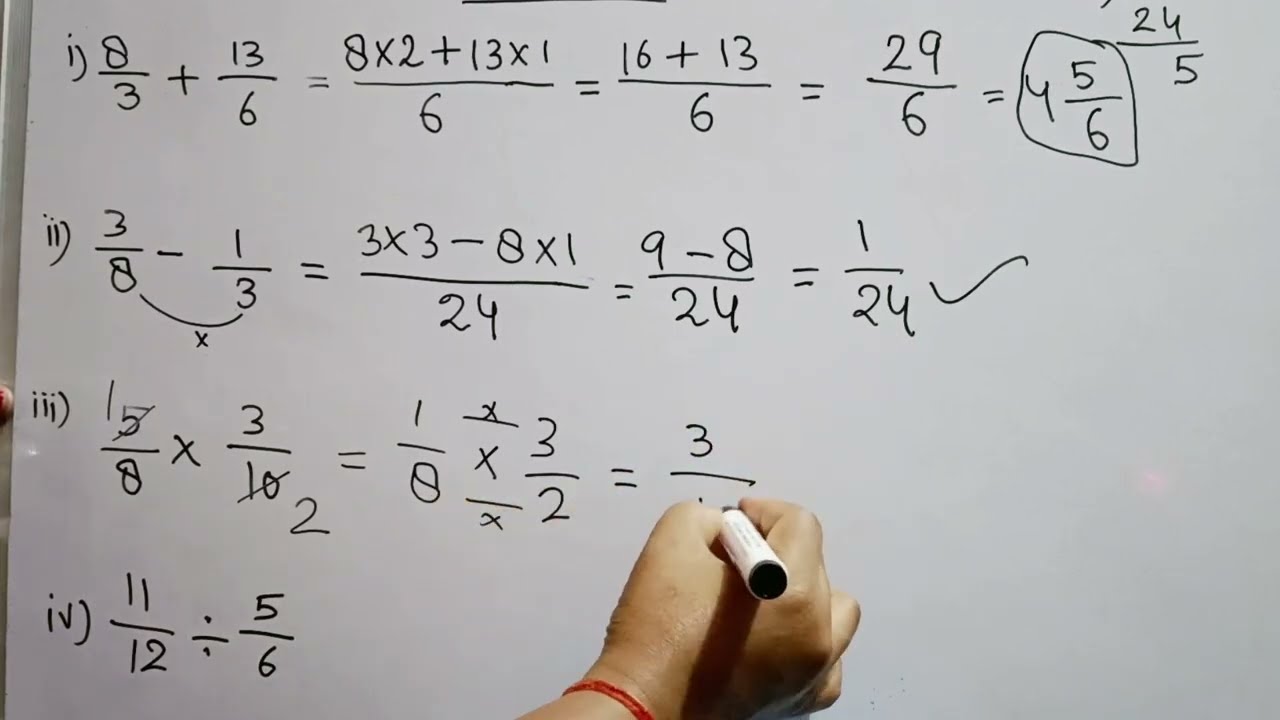 Fractions #maths #class 5