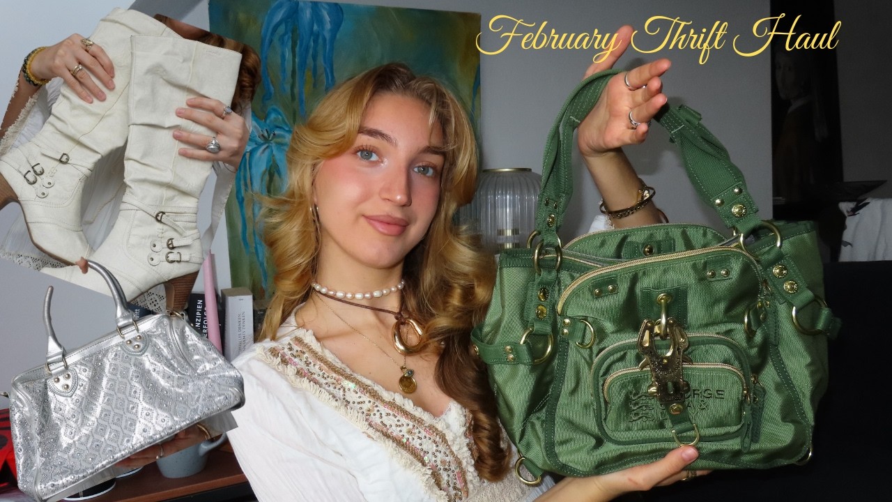 Thrift Haul of the month !! 2000´s, 60´s and 70´s Inspired !!