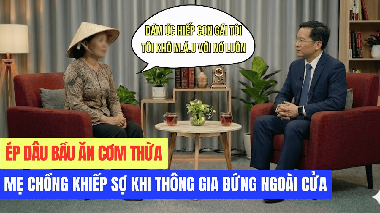ÉP DÂU BẦU ĂN CƠM THỪA - MẸ CHỒNG KHIẾP SỢ KHI THÔNG GIA ĐỨNG NGAY NGOÀI CỬA