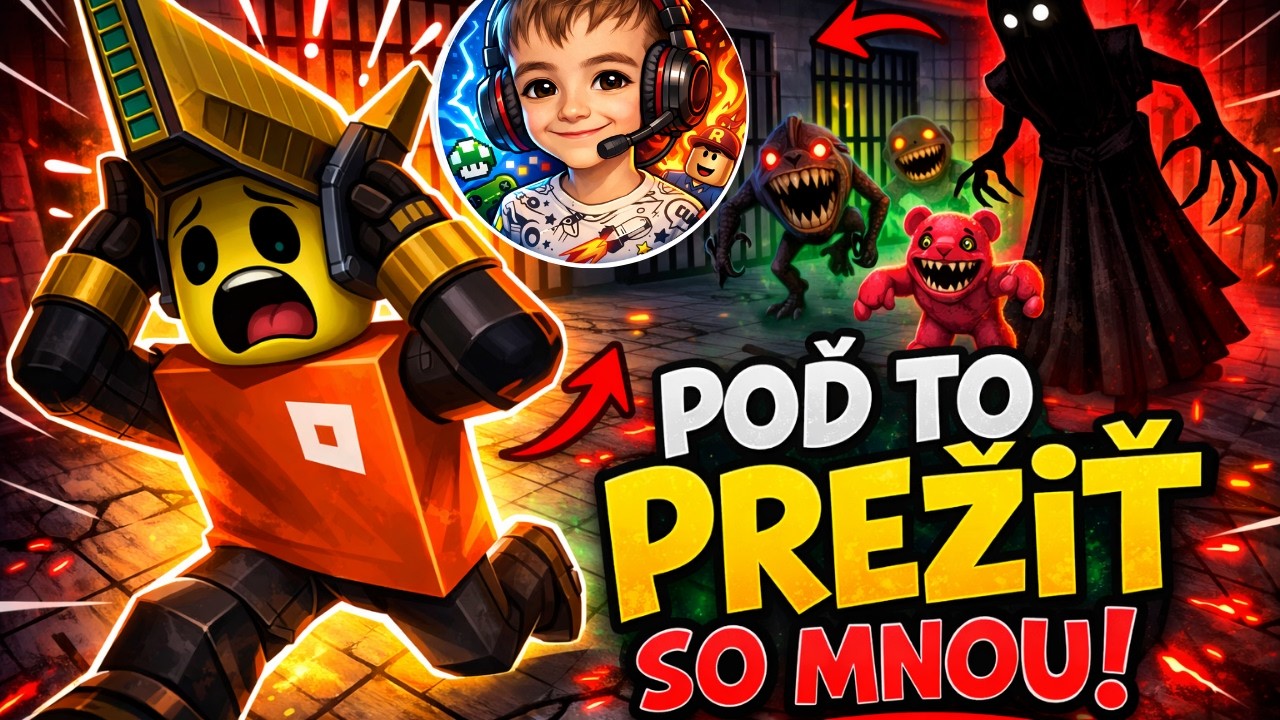 Roblox HOROR 😱 Príšery ma naháňajú! PREŽIJEM to?!