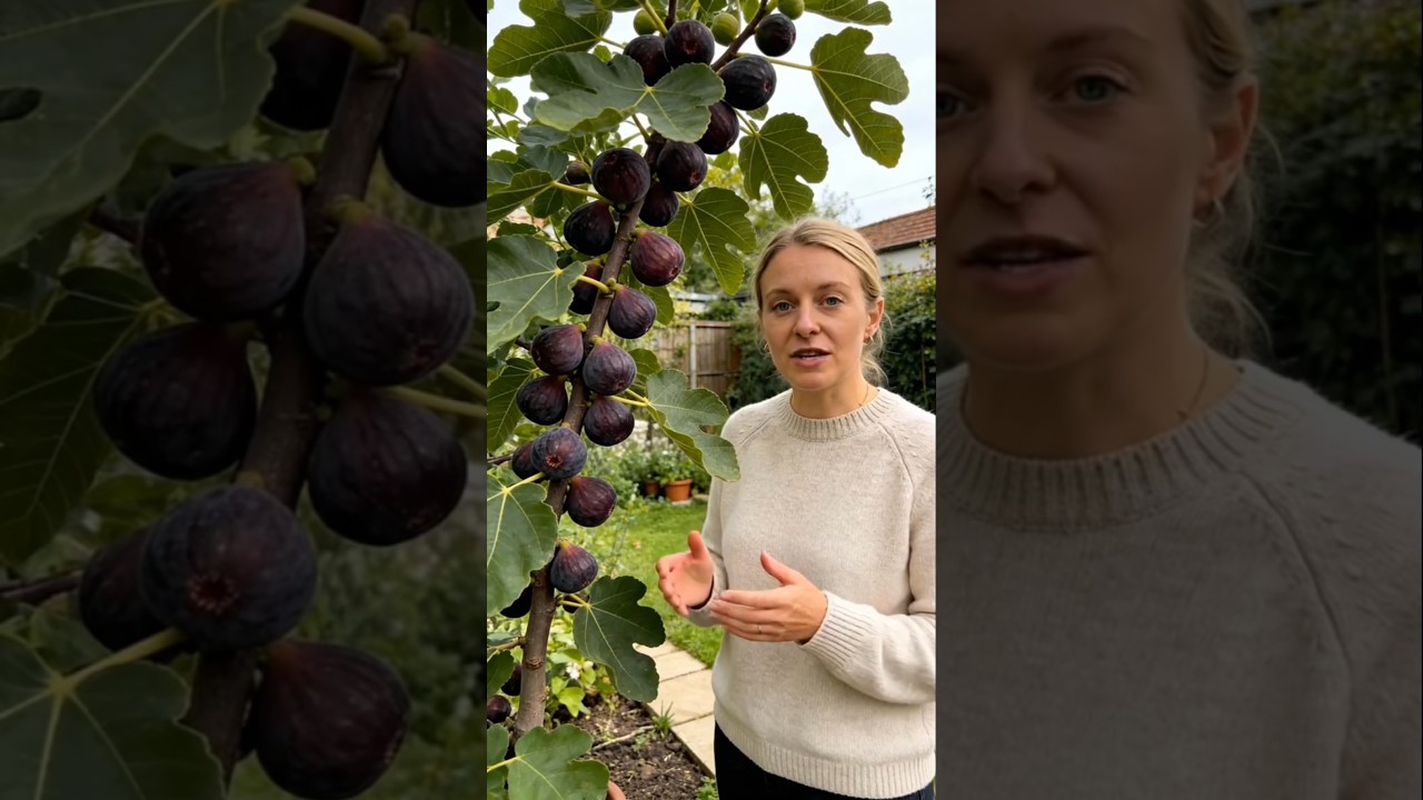 Figs are actually extremely cold hardy plants,  #fig #figtree #fruittree #garden #shorts