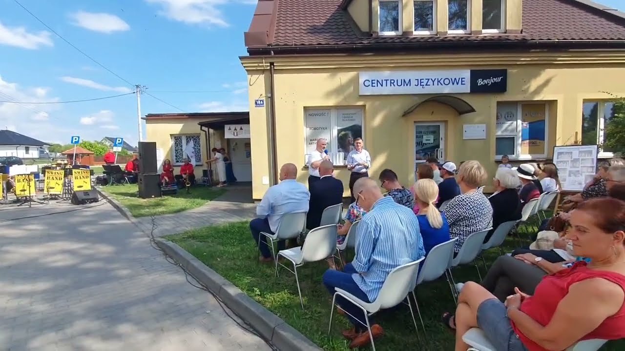 Otwarcie Muzeum Ziemi Rozprzańskiej w nowej siedzibie koncert Kasztelania Swing Band FHD