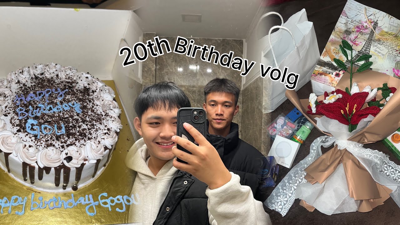 VLOG: MY 20th BIRTHDAY  🎂🎁💐