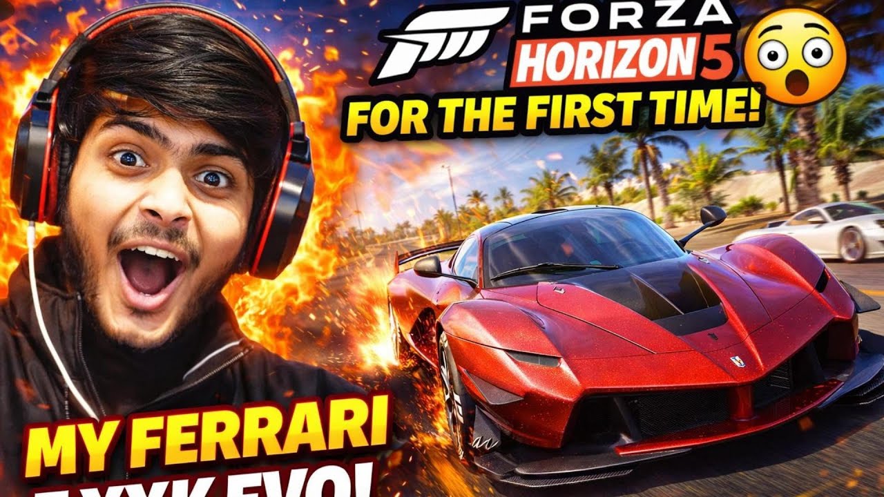 FORZA HORIZON 5 FIRST TIME 😱 | Ferrari FXX-K EVO is INSANE! 🔥