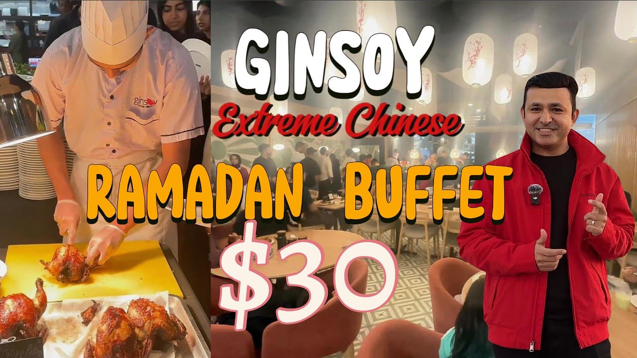 Ramadan Buffet at Ginsoy Extreme Chinese | Houston, Tx, USA