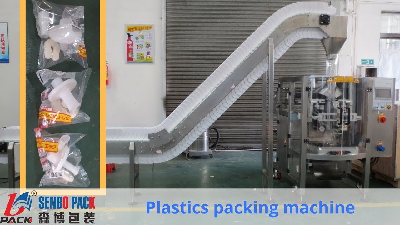 Plastic mold semi-automatic packing machine /material tracking device