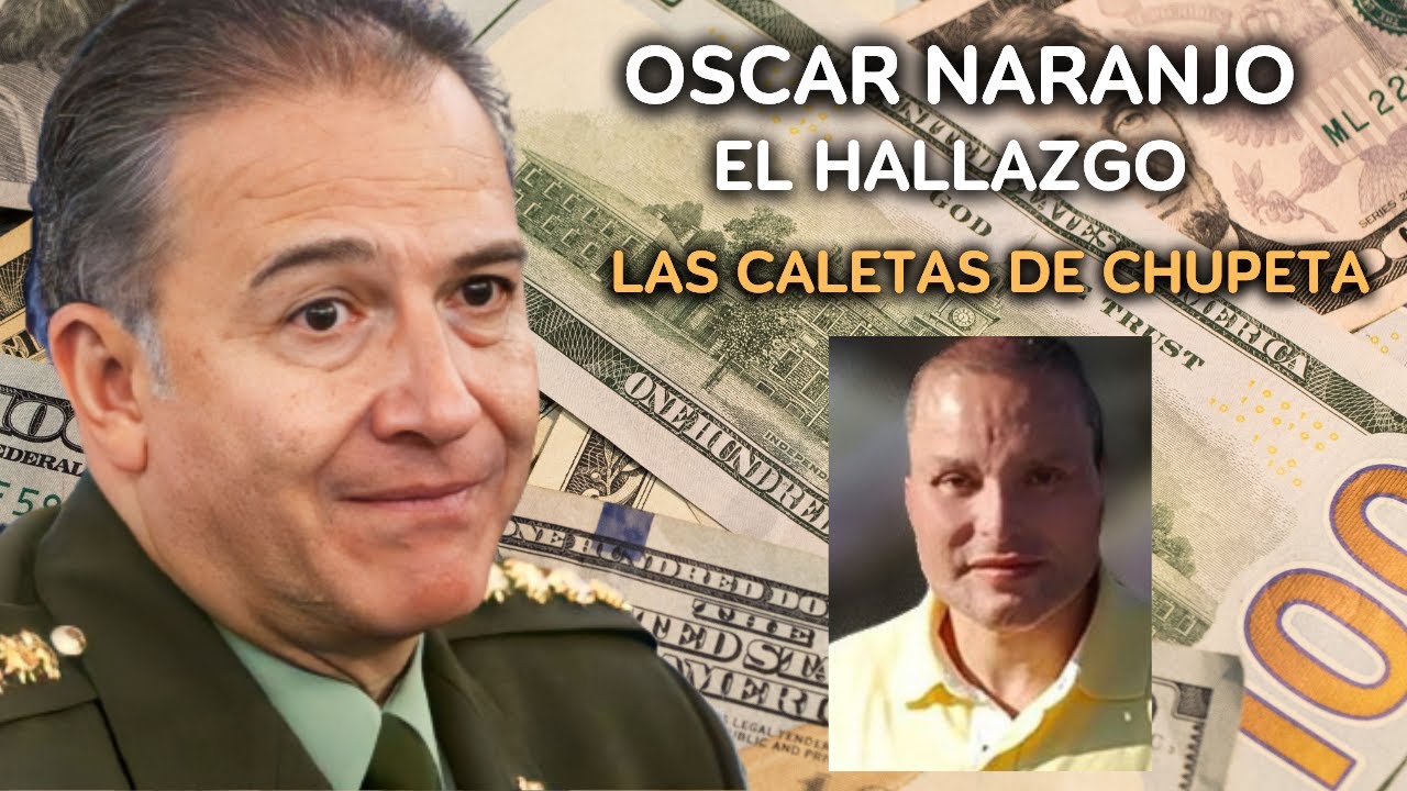 Asi contaba Oscar Naranjo el hallazgo de las caletas de Chupeta