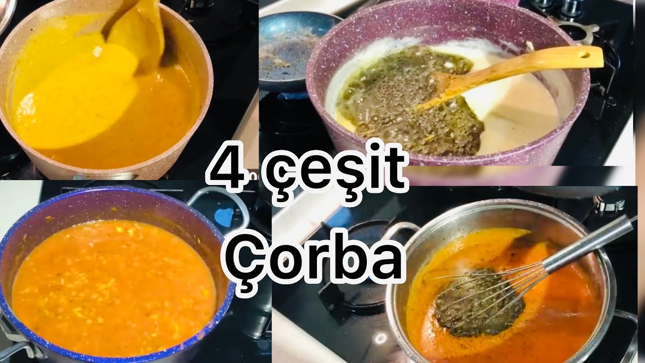 RAMAZANDA EN ÇOK SEVİLEN 4 FARKLI ÇORBA TARİFLERİM