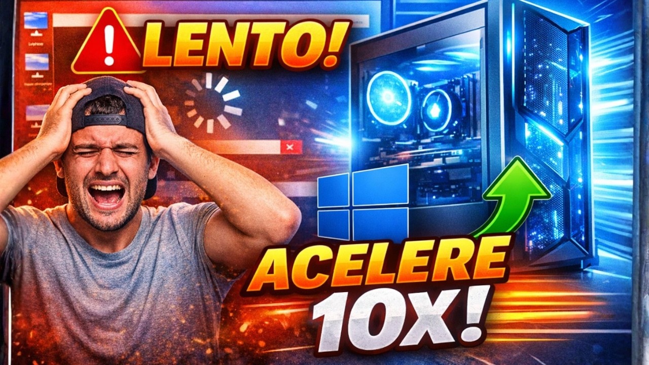 COMPUTADOR LENTO? FAÇA ISSO AGORA e Acelere Seu PC 10x 🔥