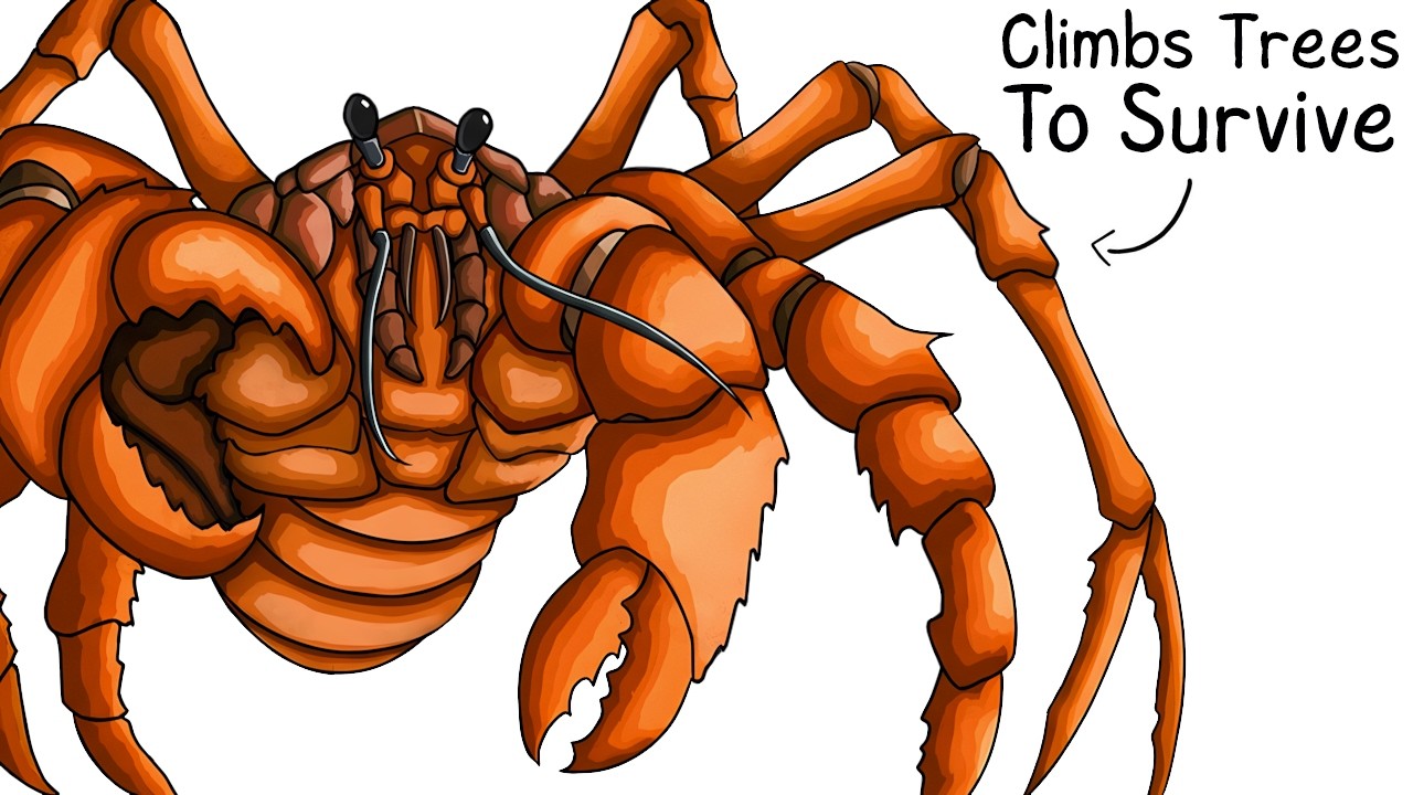 Why it Sucks To Be Born As a Coconut Crab