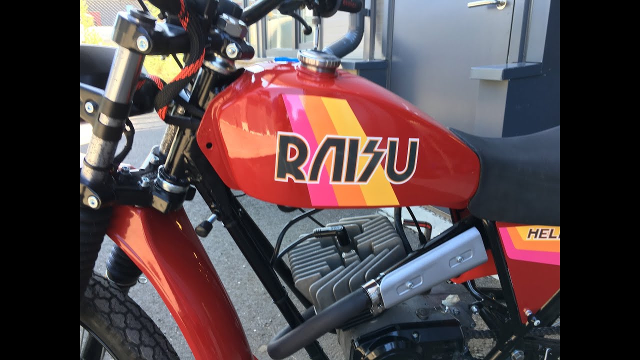 Helkama Raisu viritys osa 2 pakoputki