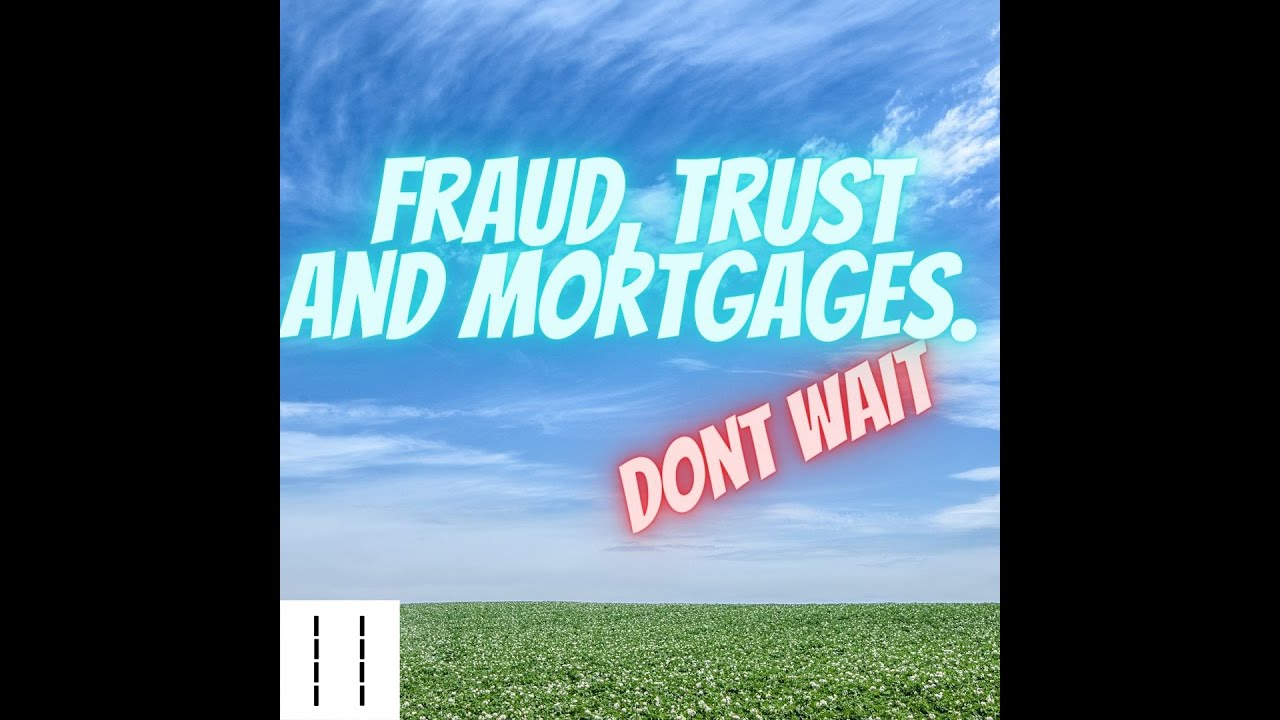 Property Right 101: Fraudulent Conveyance, Trust, Mortgages, Importance of Knowing How Trusts Work.