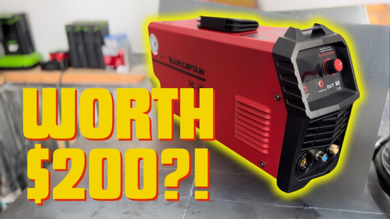 Arccaptain Cut 50 review: BEGINNER PLASMA CUTTER