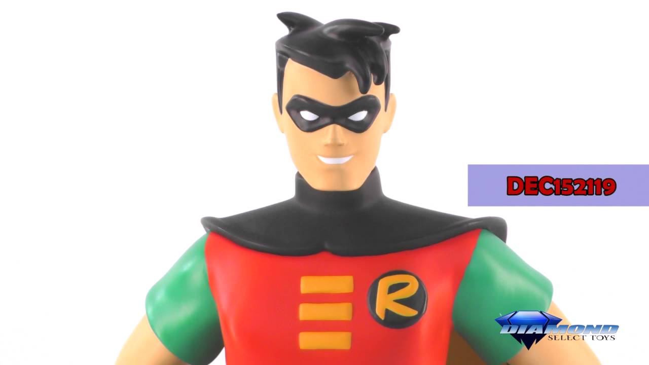 Batman: The Animated Series Robin Resin Bust 360 + Packaging