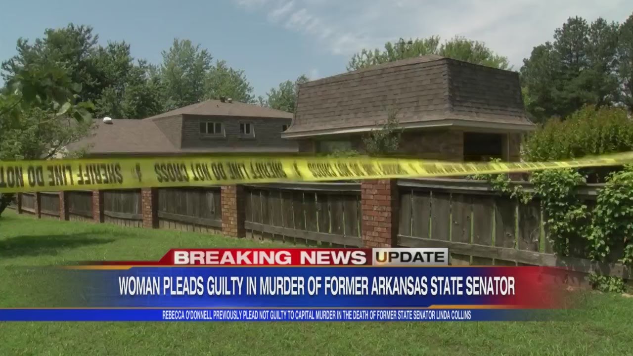 Woman pleads guilty in murder of former Arkansas state senator
