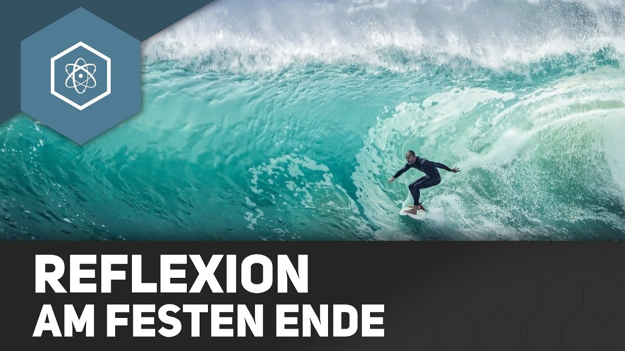Reflexion am festen Ende